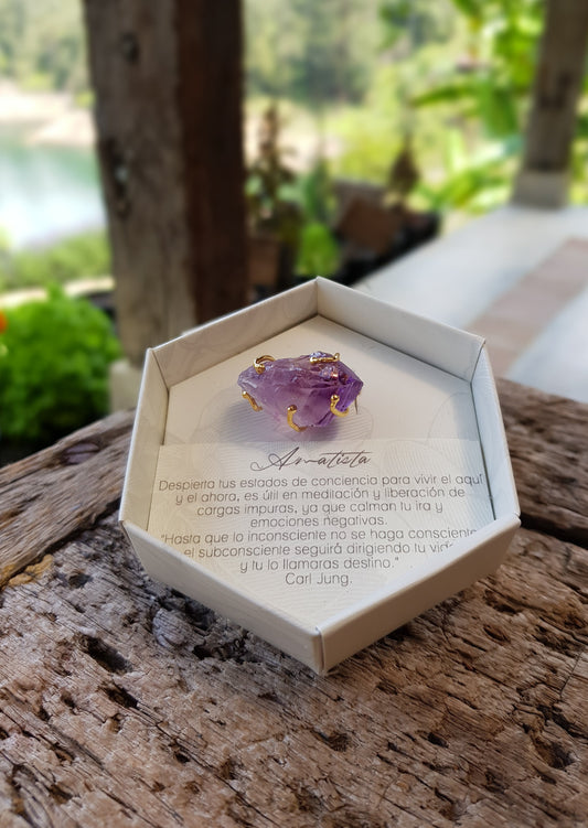 Anillo Amatista