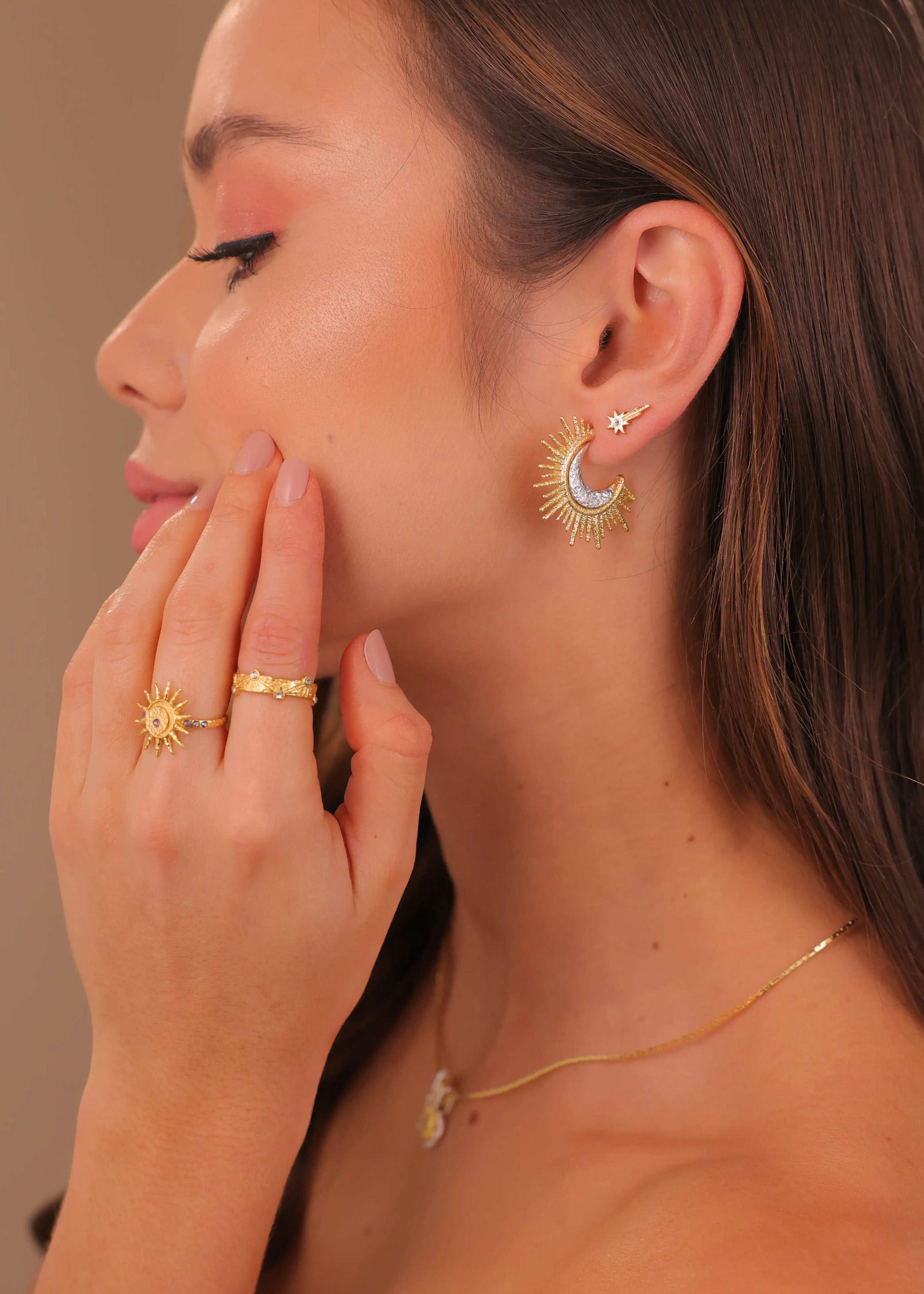 Aretes Estrella Fugaz