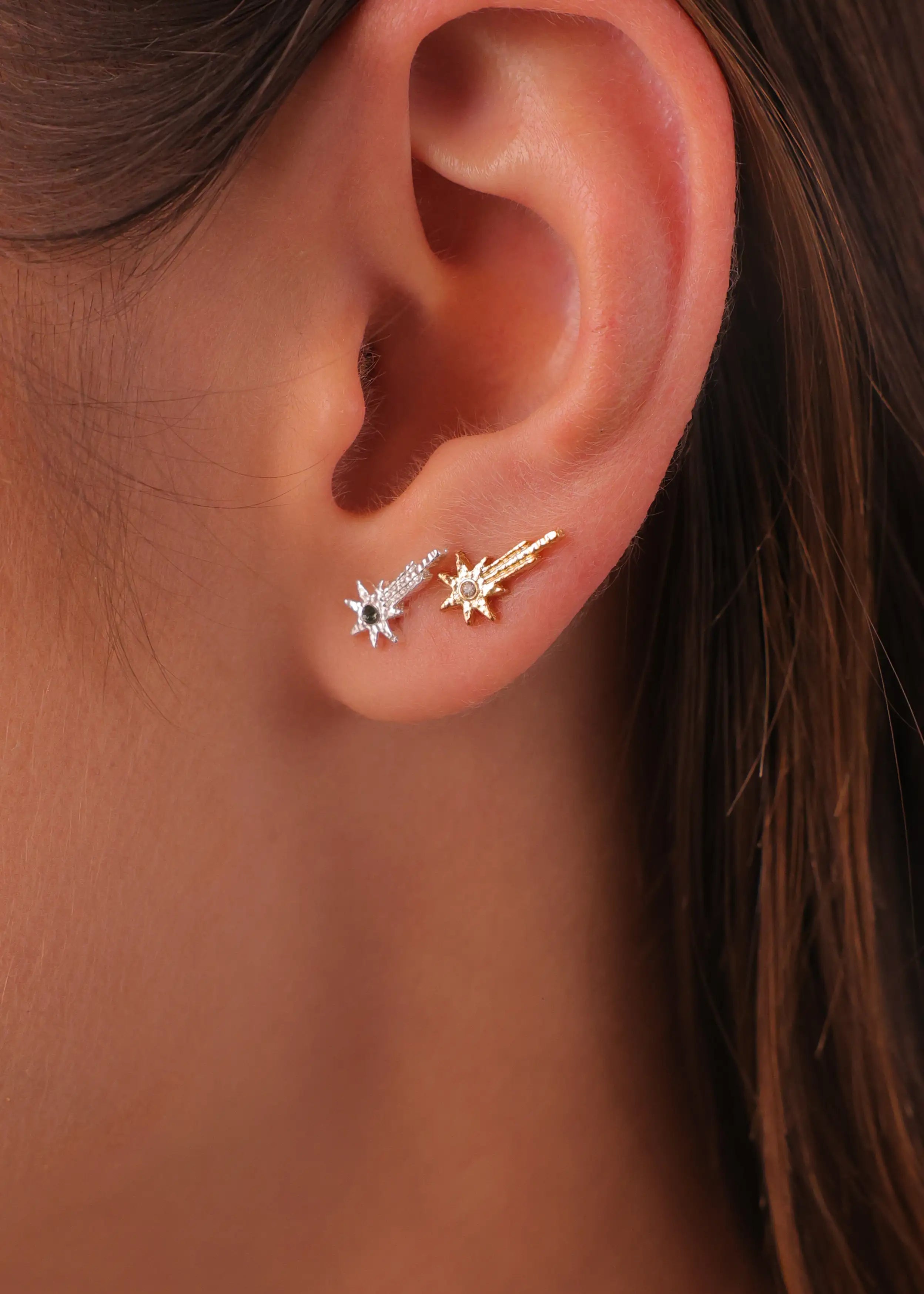 Aretes Estrella Fugaz