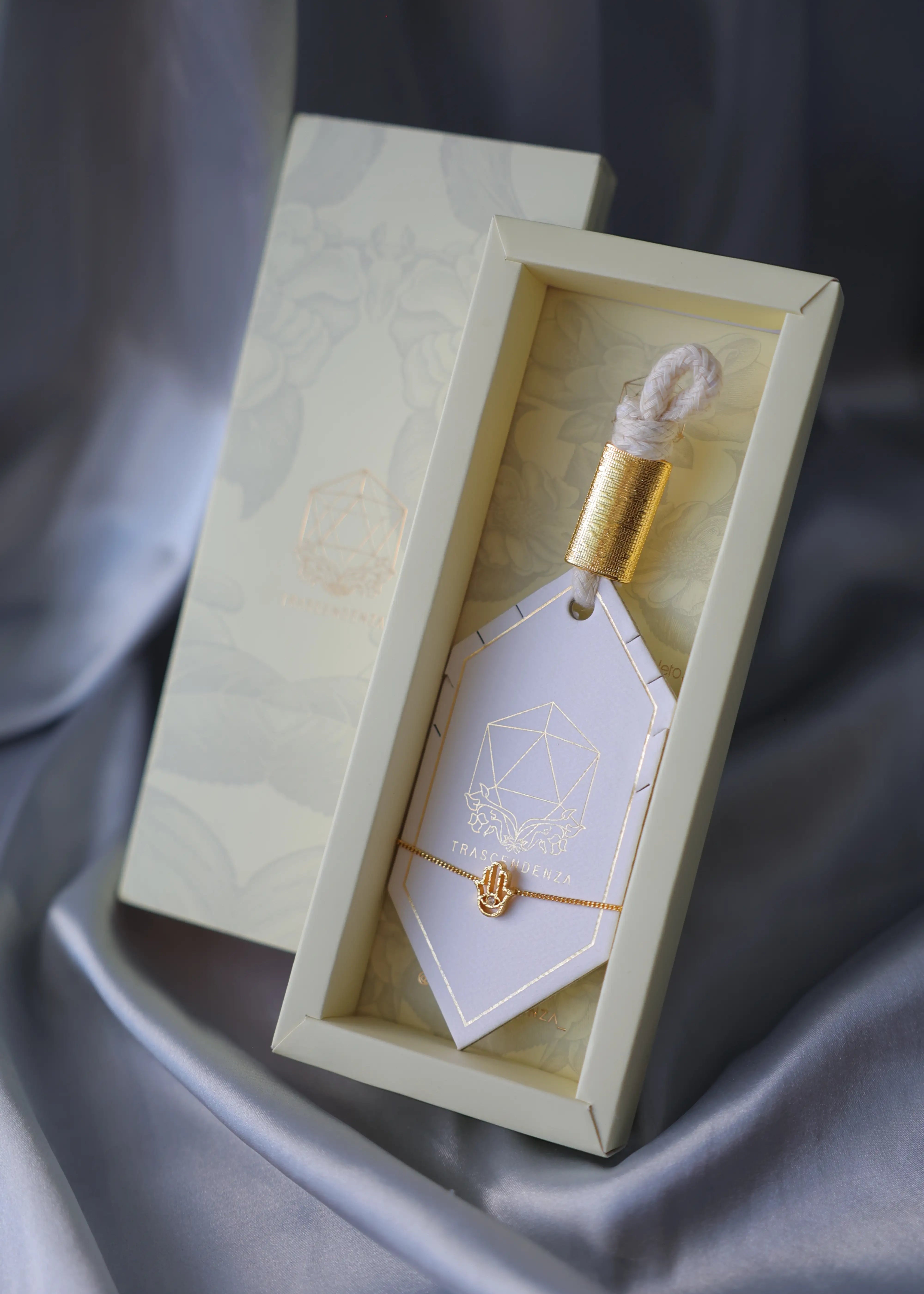 Pulsera Mano Hamsa con Piedra