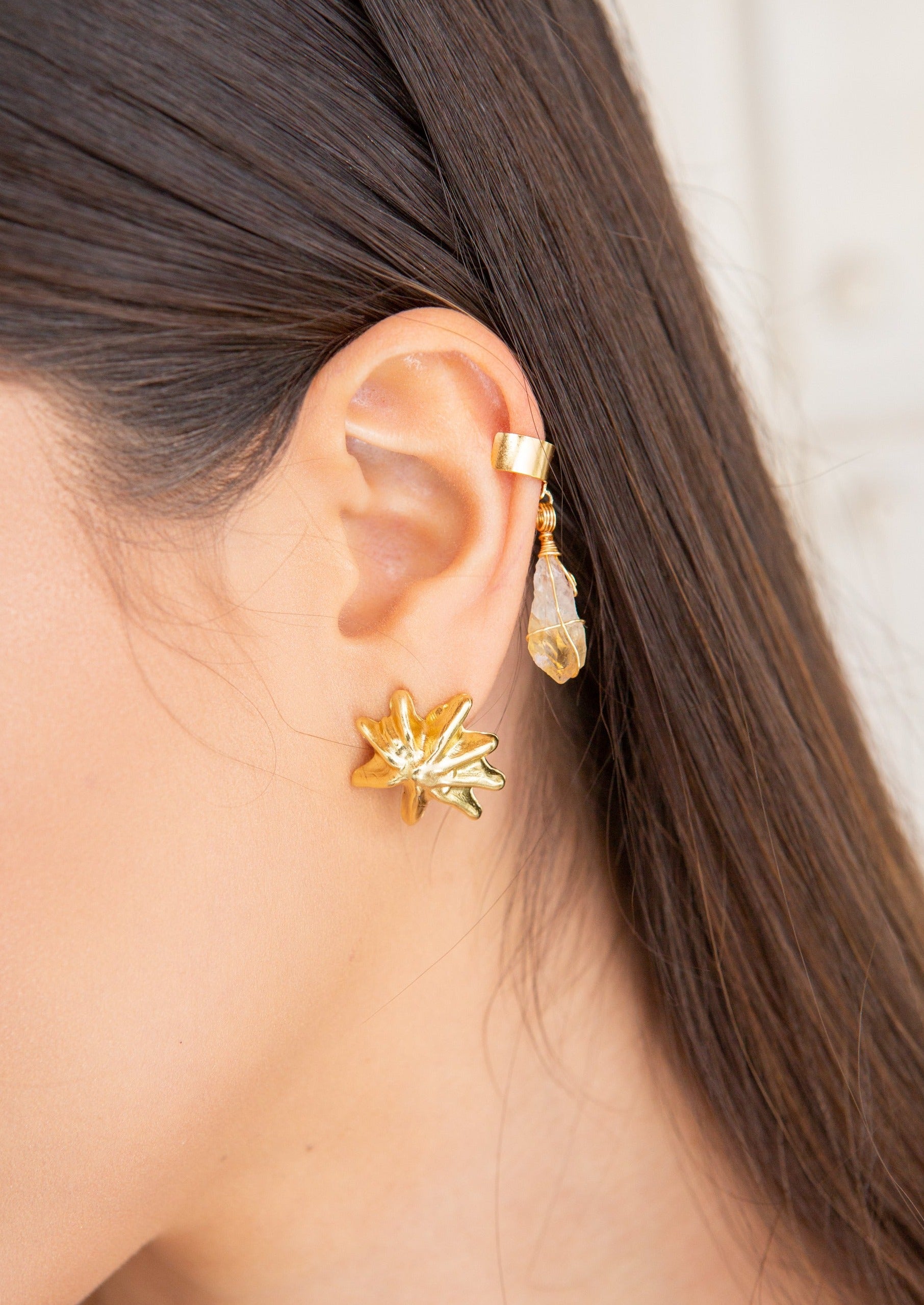 Earcuff Citrino