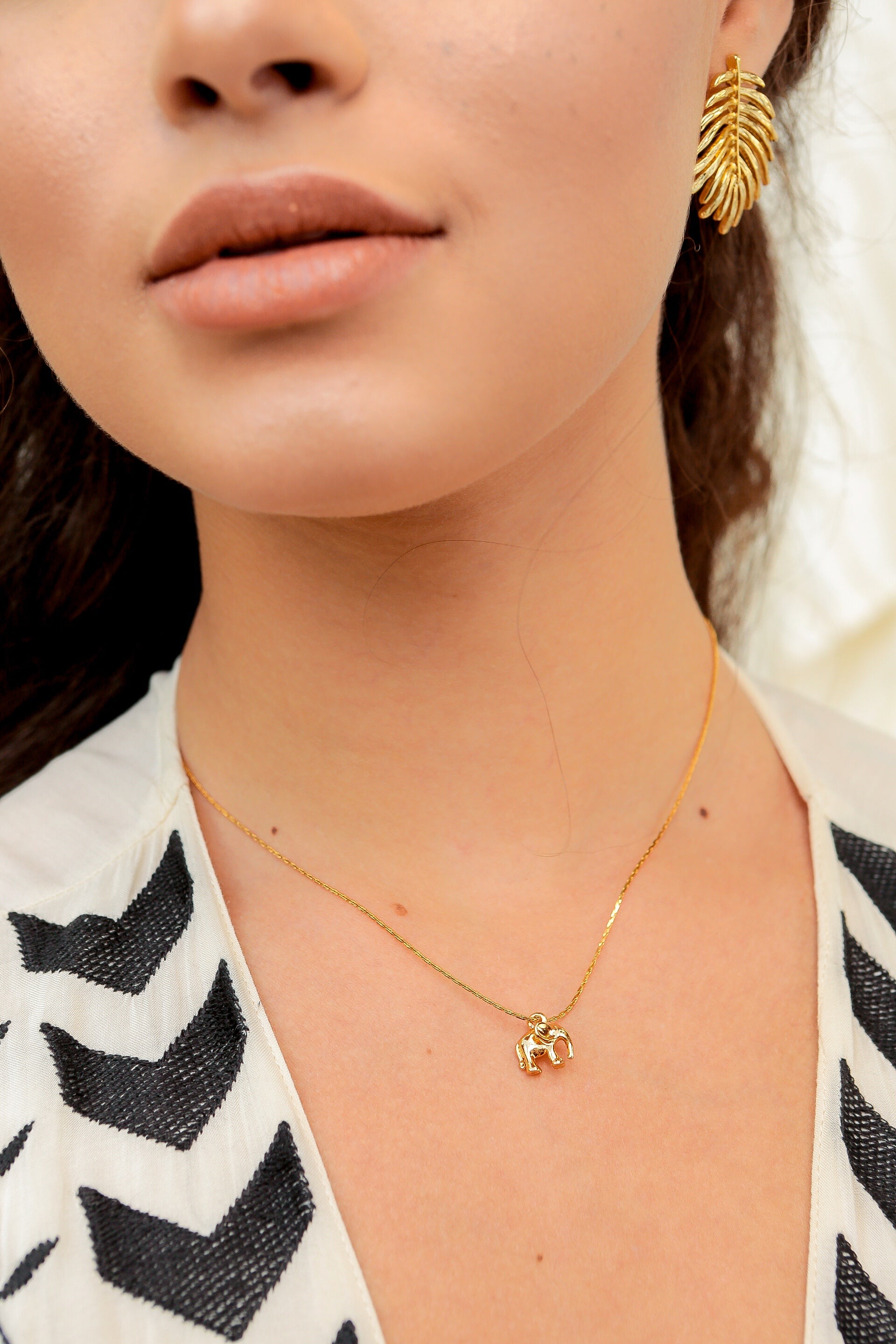 Collar Elefante Gold