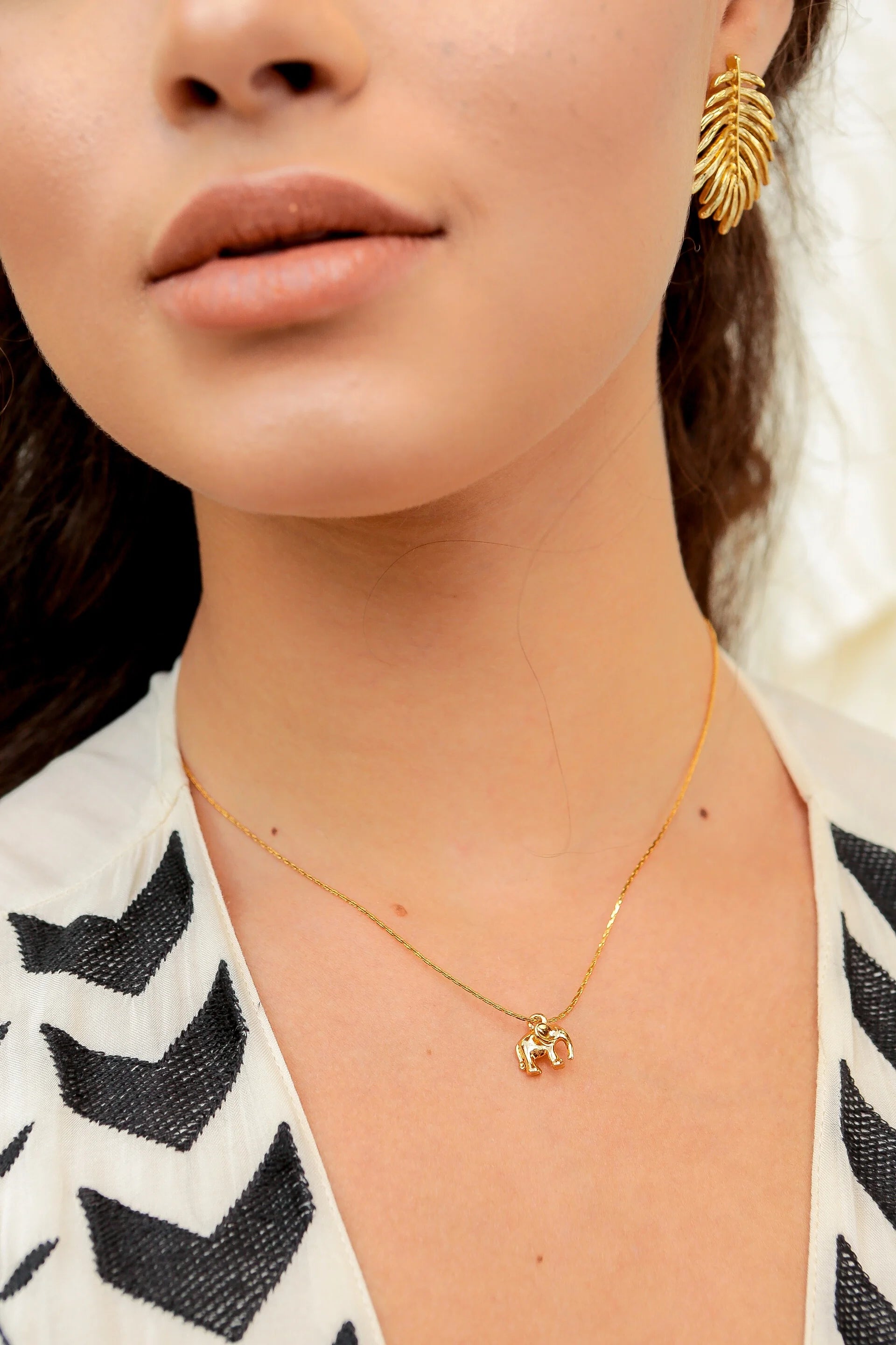 Collar Elefante Gold