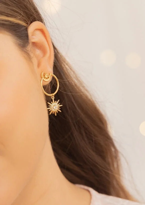 Aretes Energía Universal Círculo