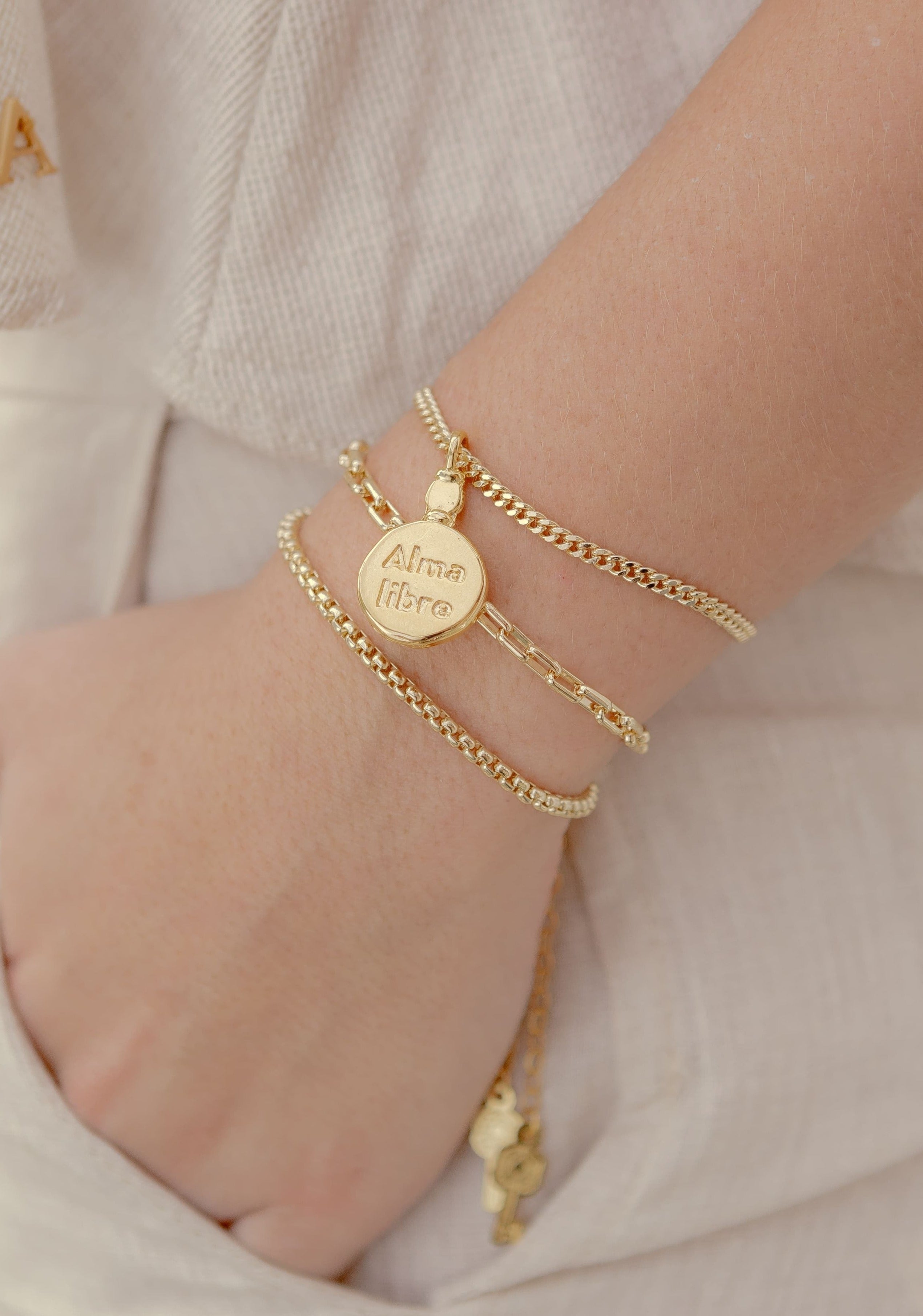 Set x3 Pulseras Alma libre