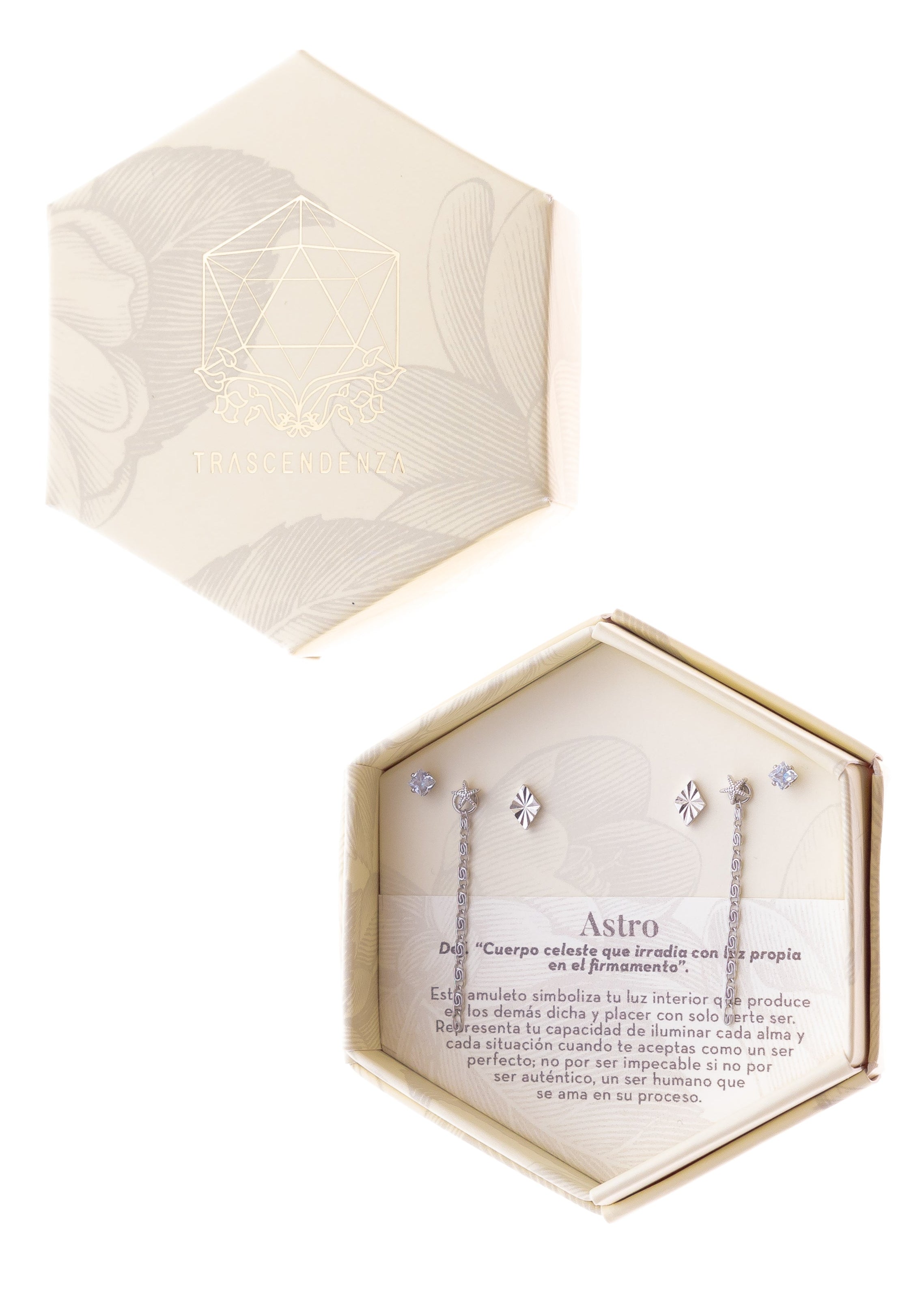 Aretes Topos minis: Astros (Set x 3)