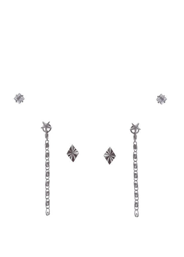 Aretes Topos minis: Astros (Set x 3)