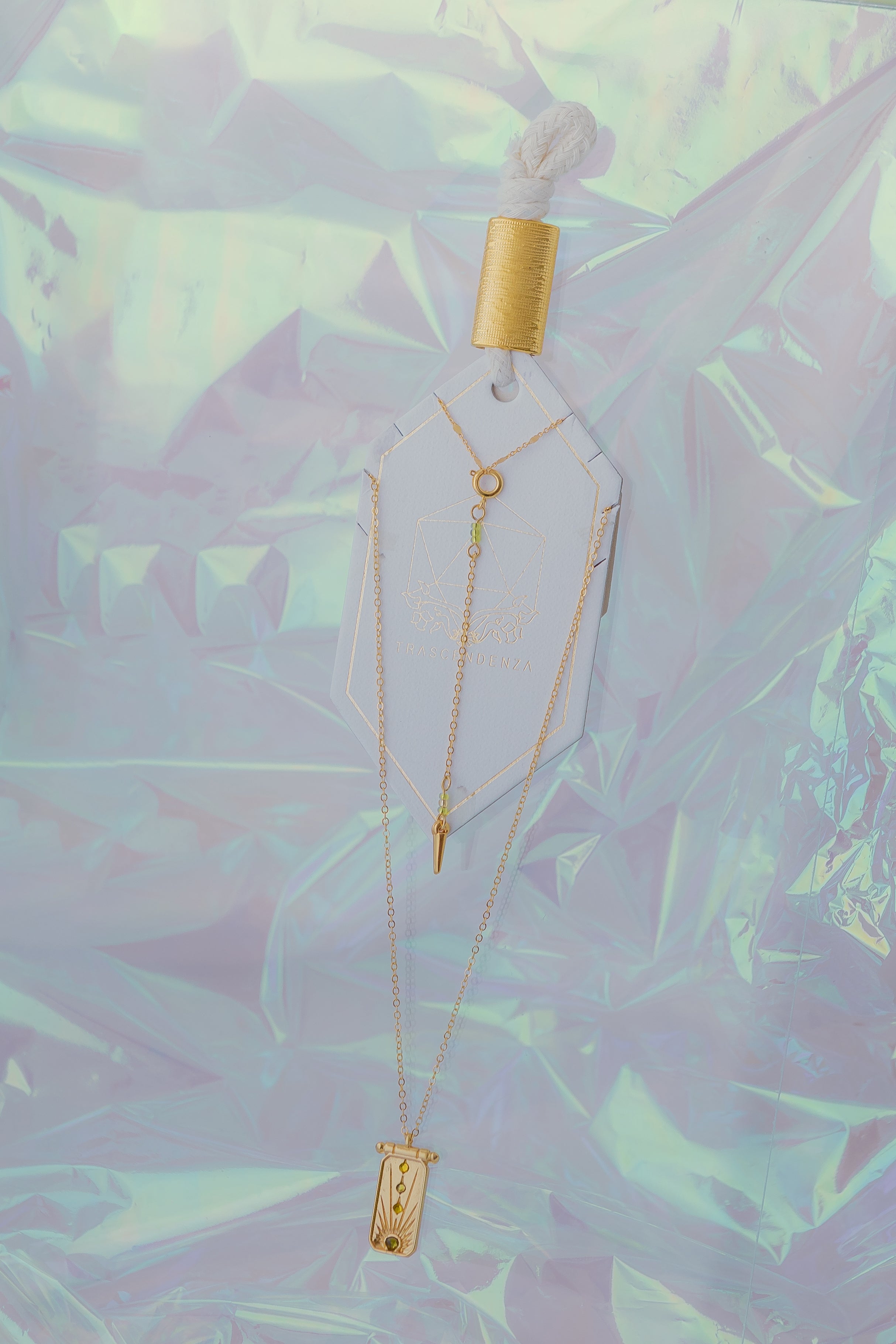 Set x2 Collares Intercambiables "Ser Feliz"