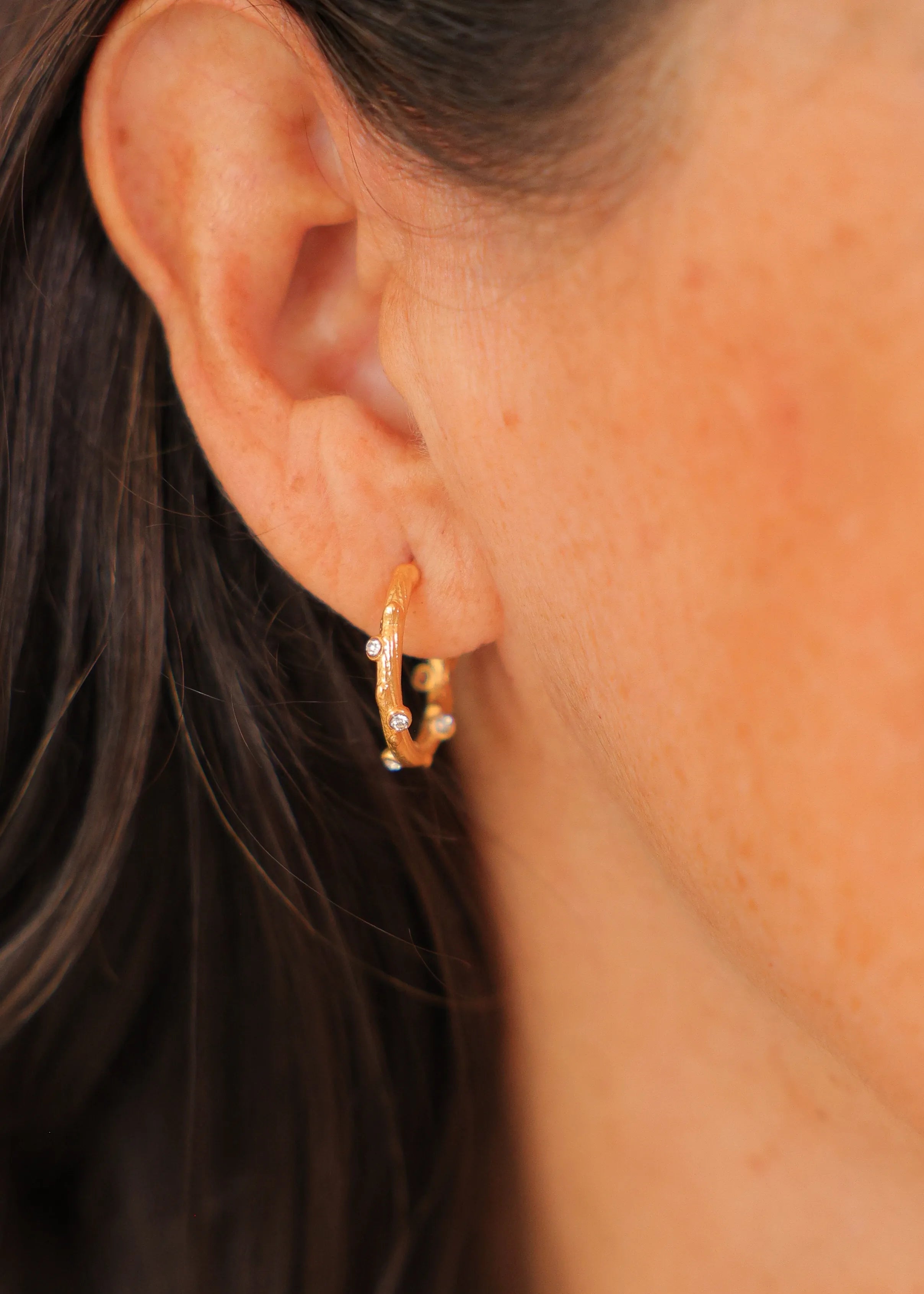 Candongas Intercambiables: Constelaciones Oro