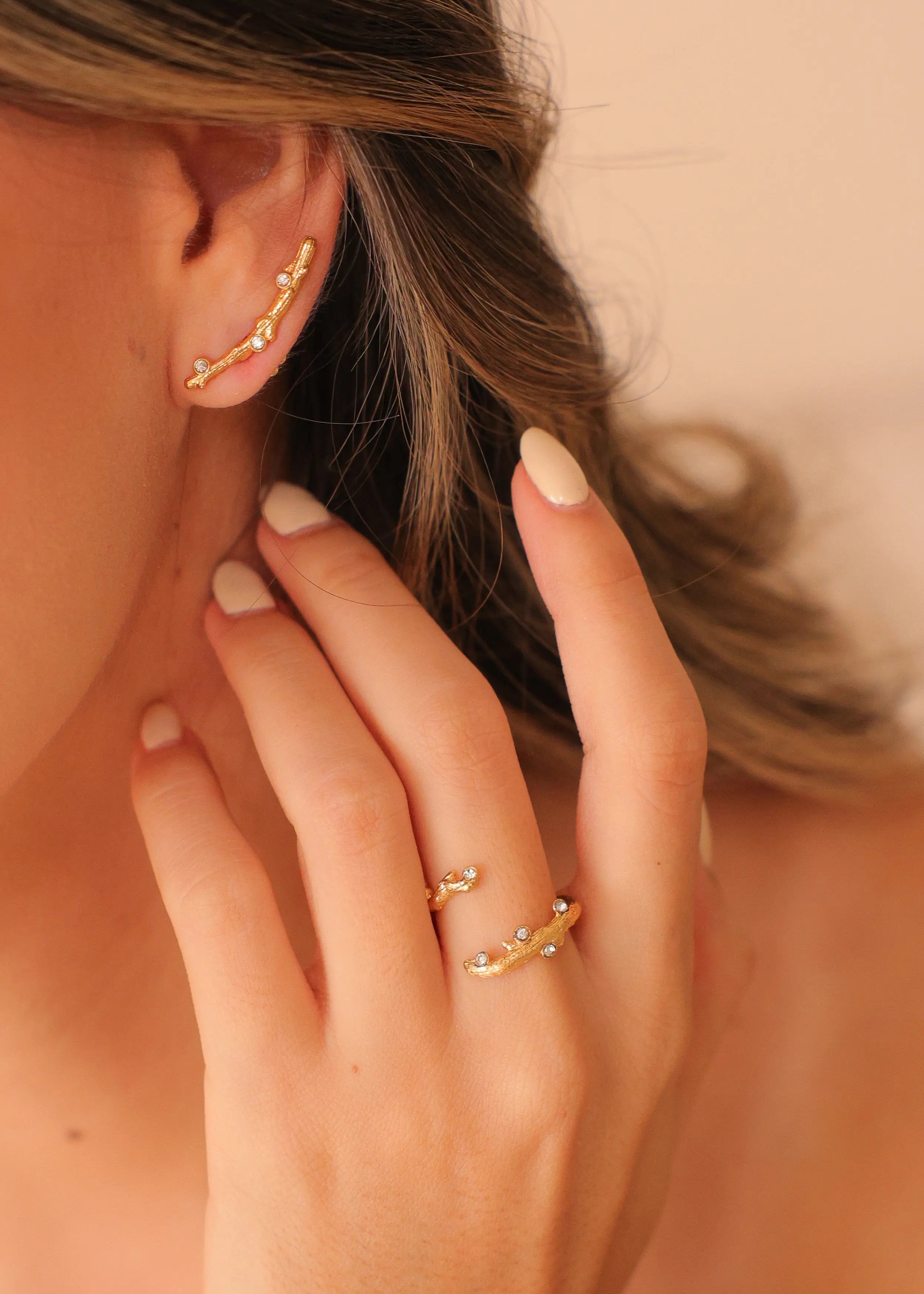 Aretes Raíz de mi Historia Plata