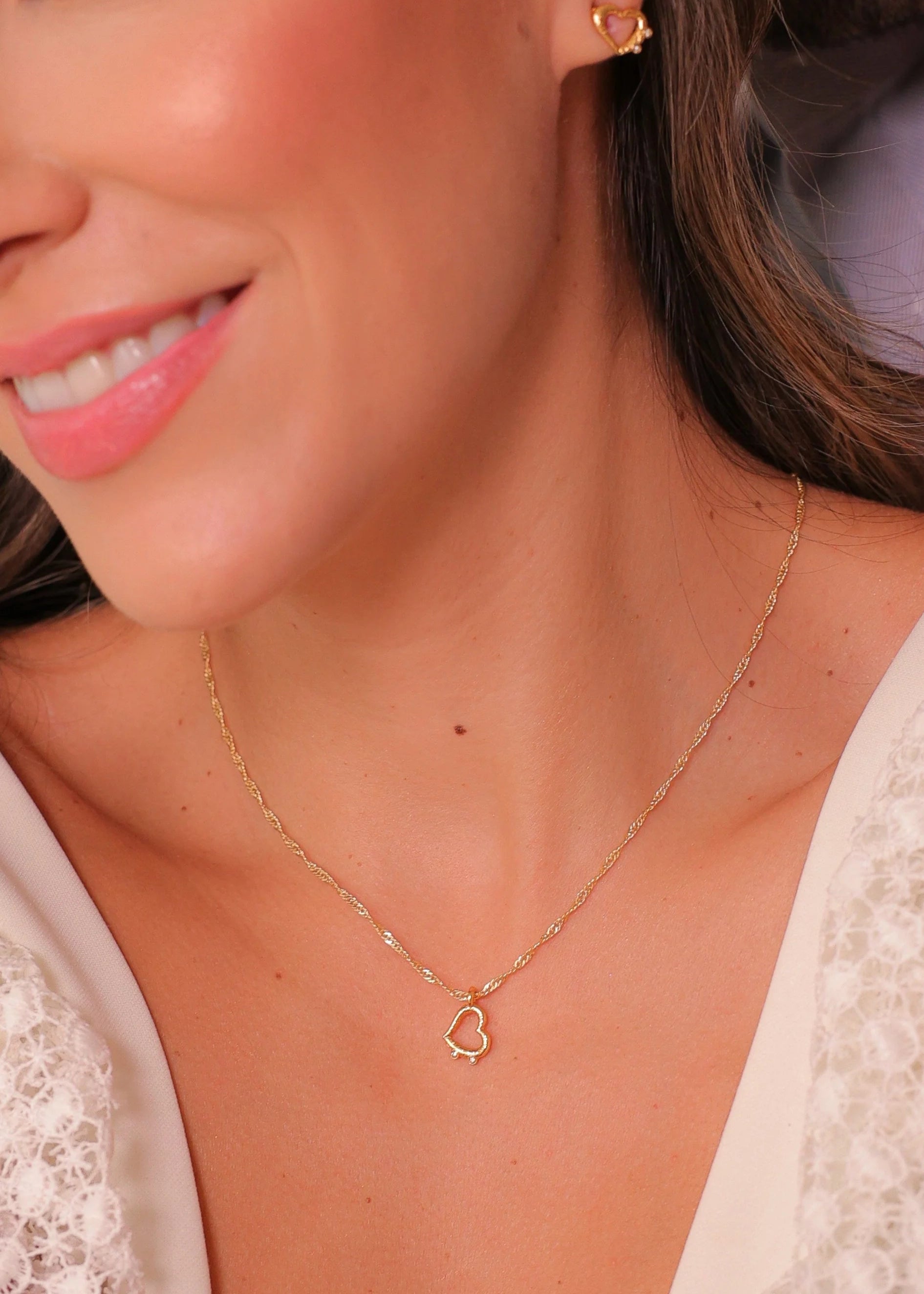 Collar Corazón Gratitud