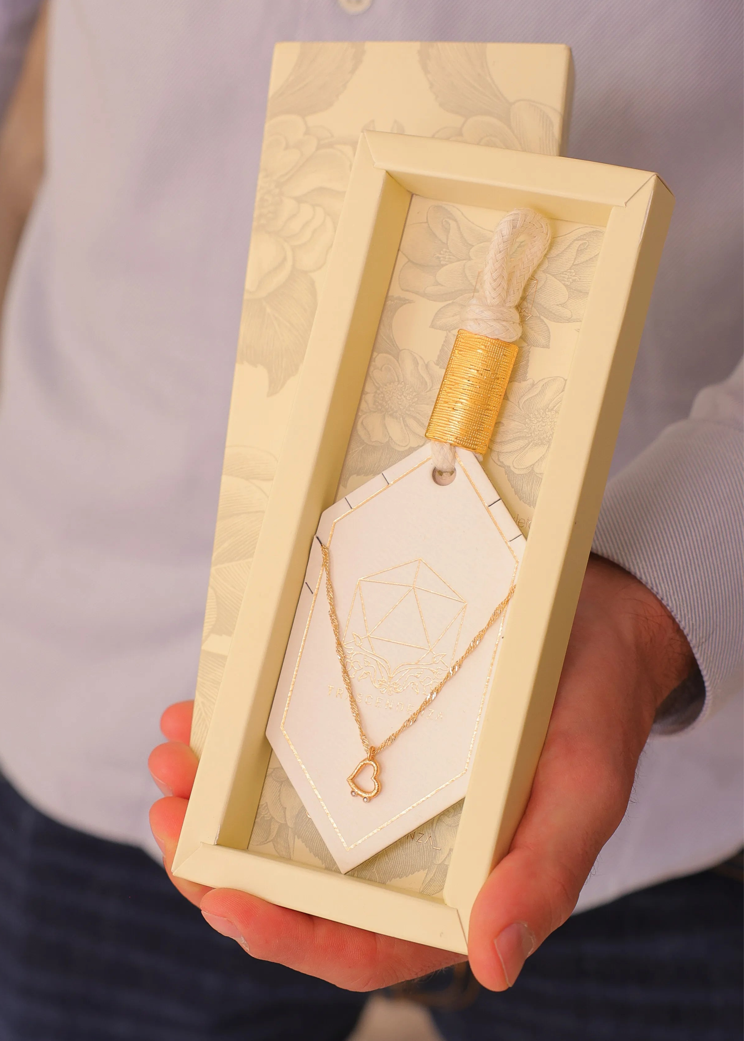 Collar Corazón Gratitud