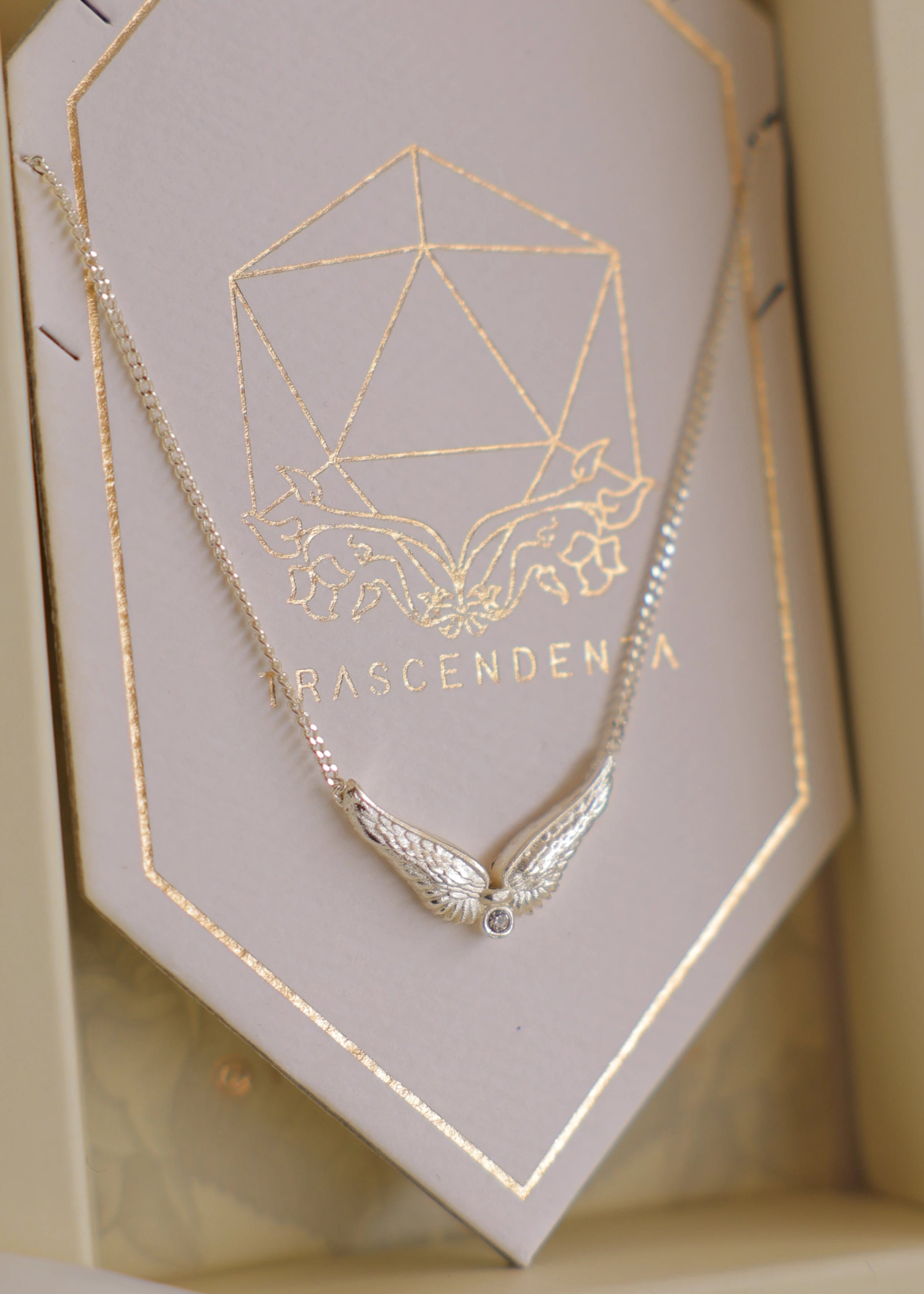 Collar Ángel Eternidad Plata