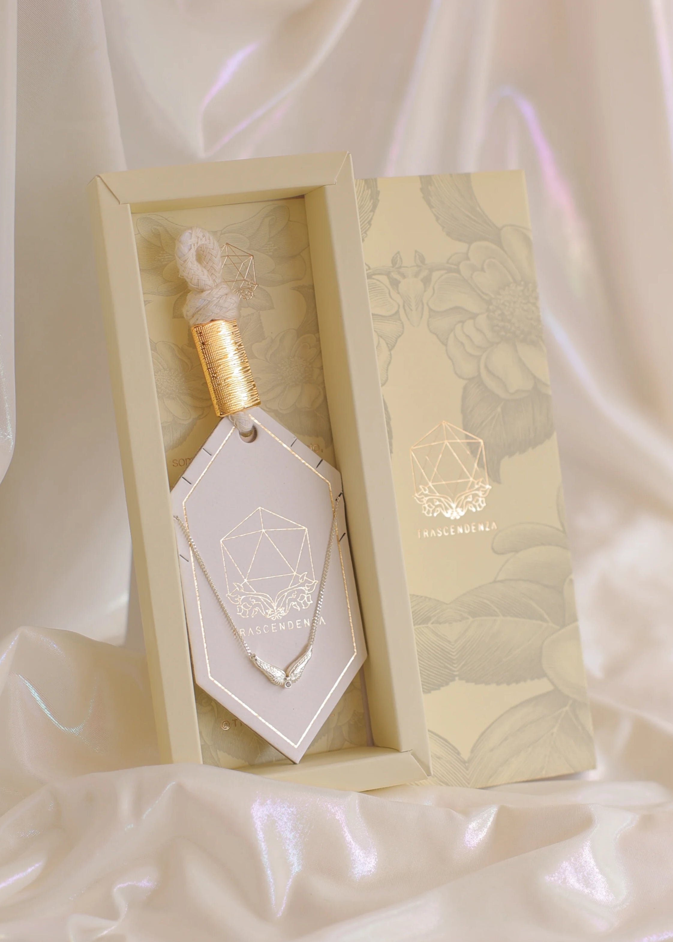 Collar Ángel Eternidad Plata