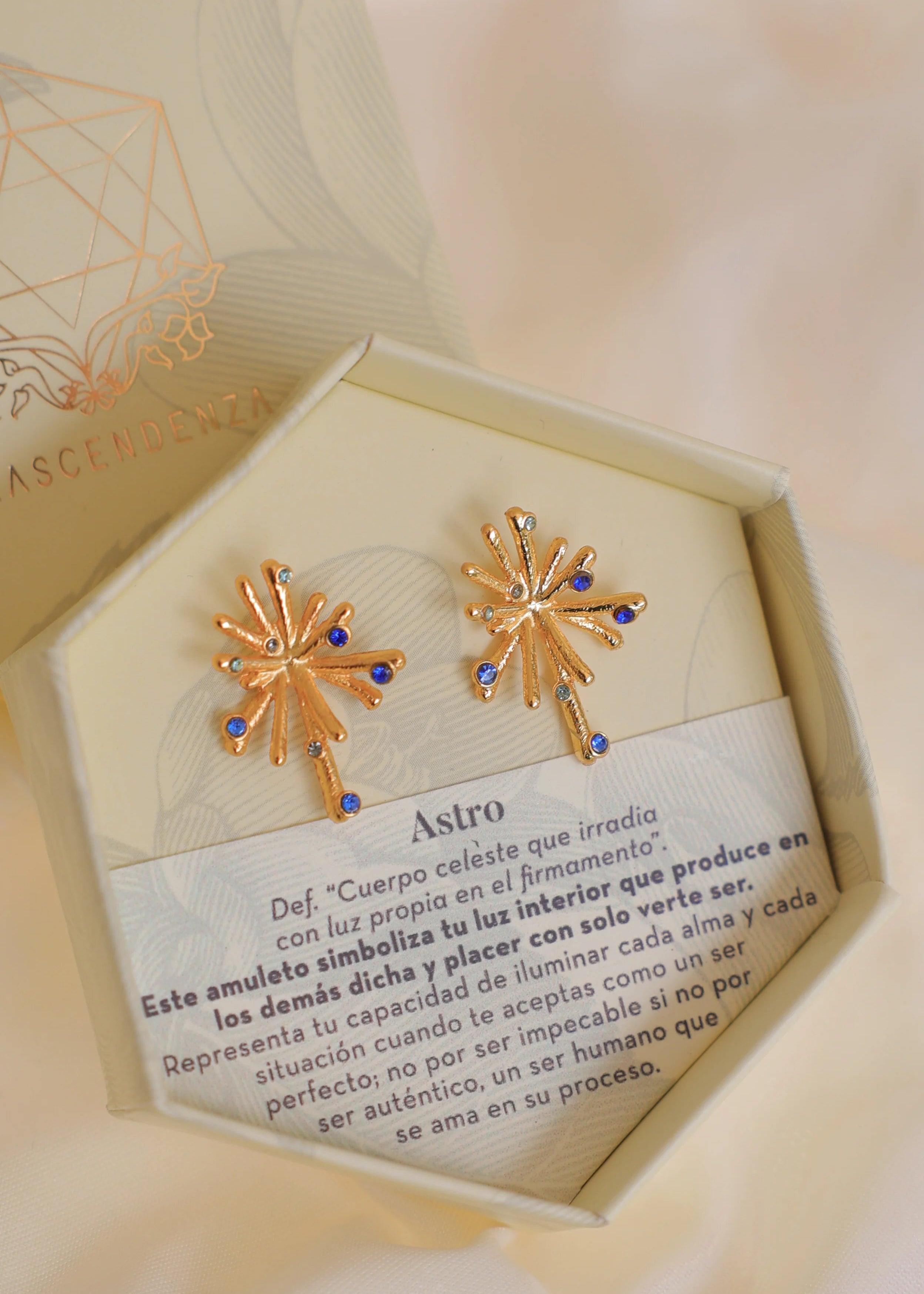 Aretes Astro Oro