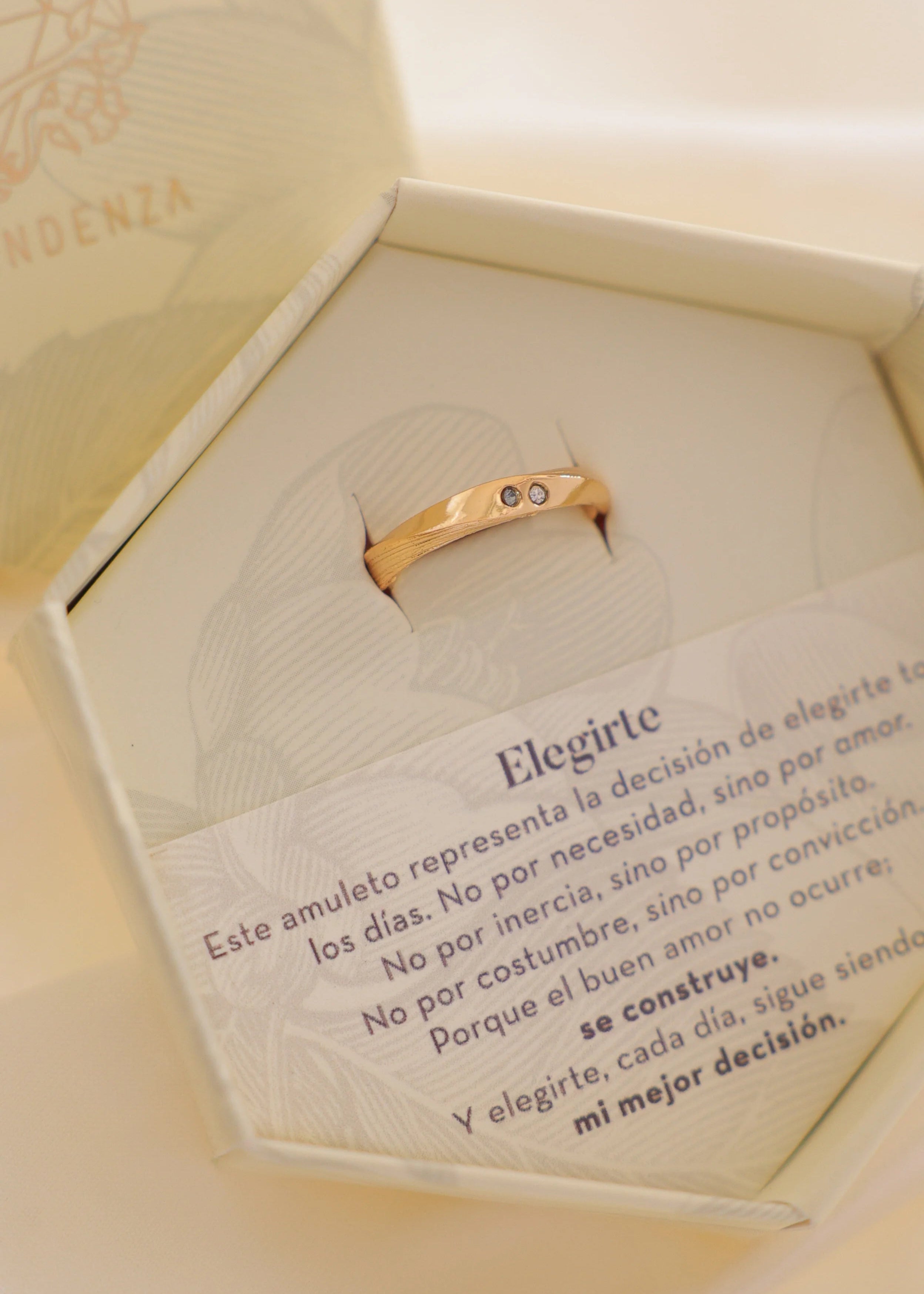 Anillo Elegirte
