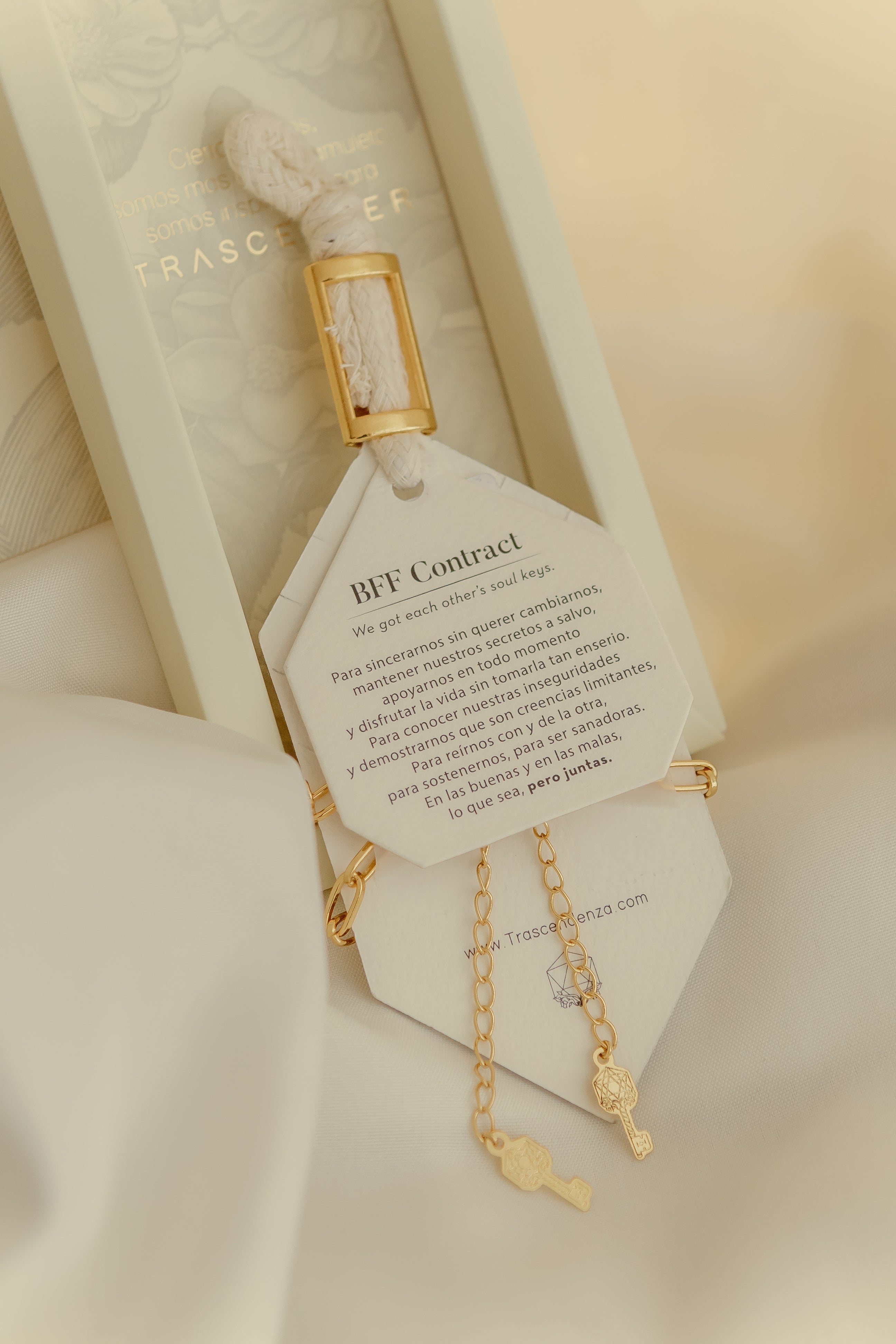 Pacto Amigas Pulseras BFF Contract  (Set x 2)