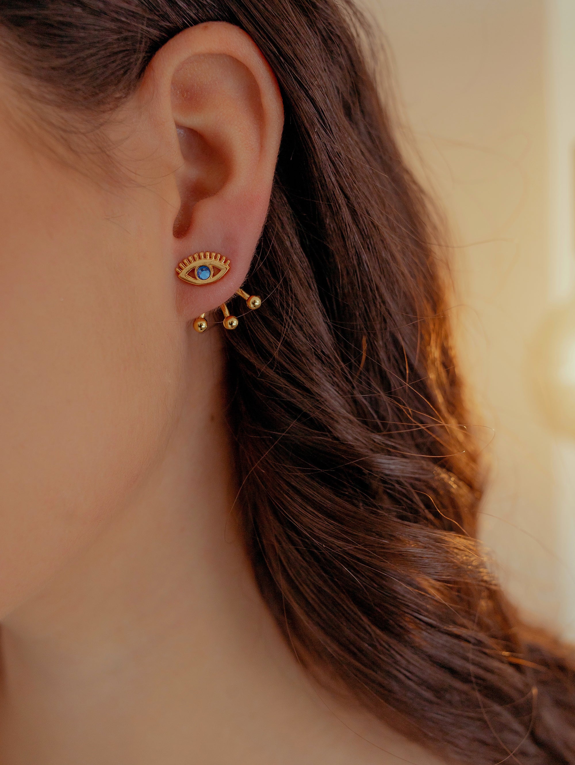 Aretes Ojo Protección