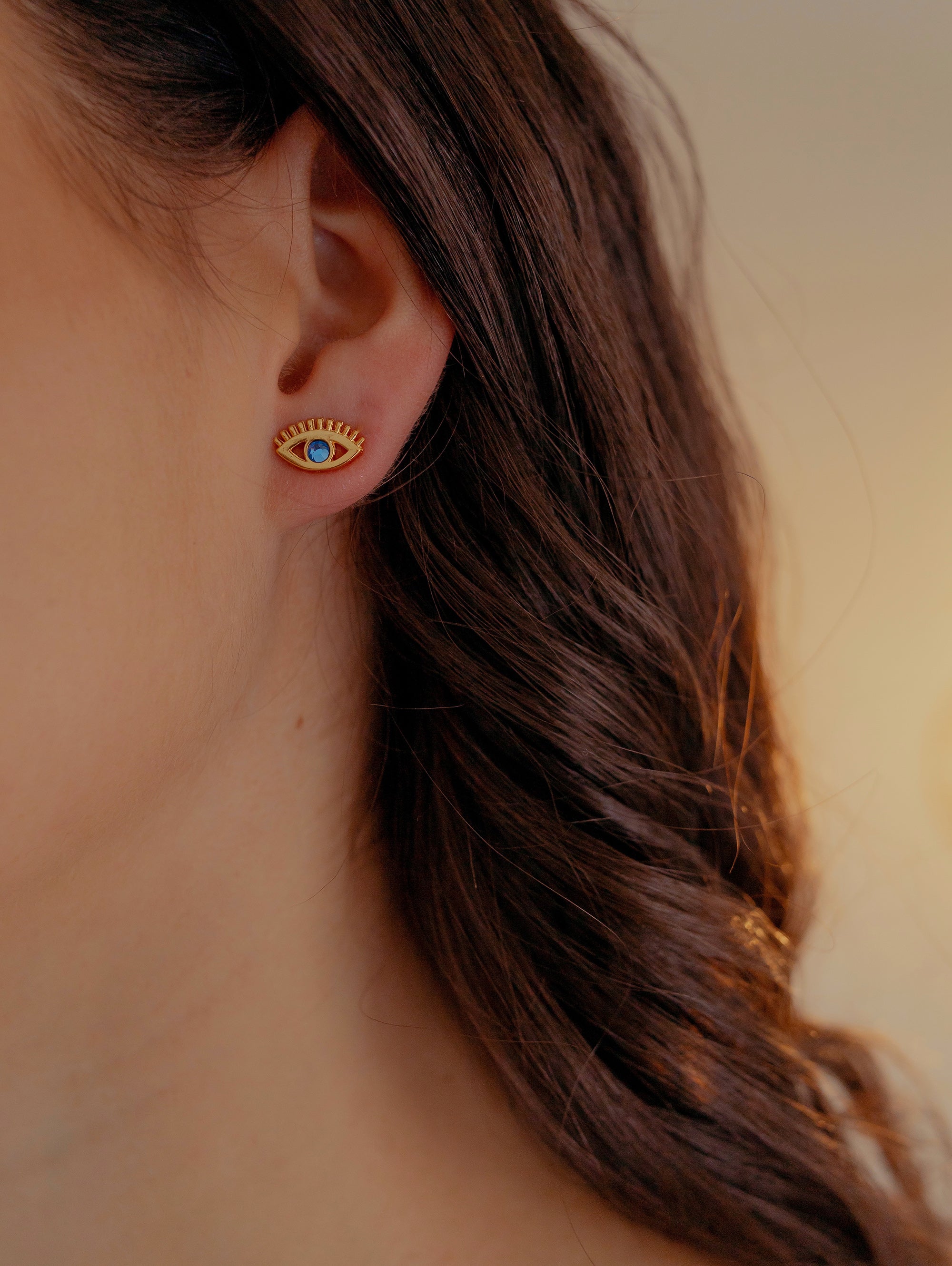 Aretes Ojo Protección