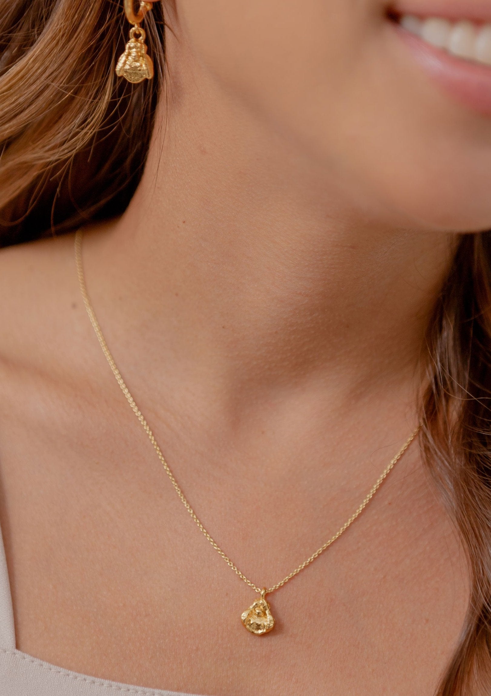 Set x2 Monos Tótem Coherencia  (Juego Collar + Aretes)