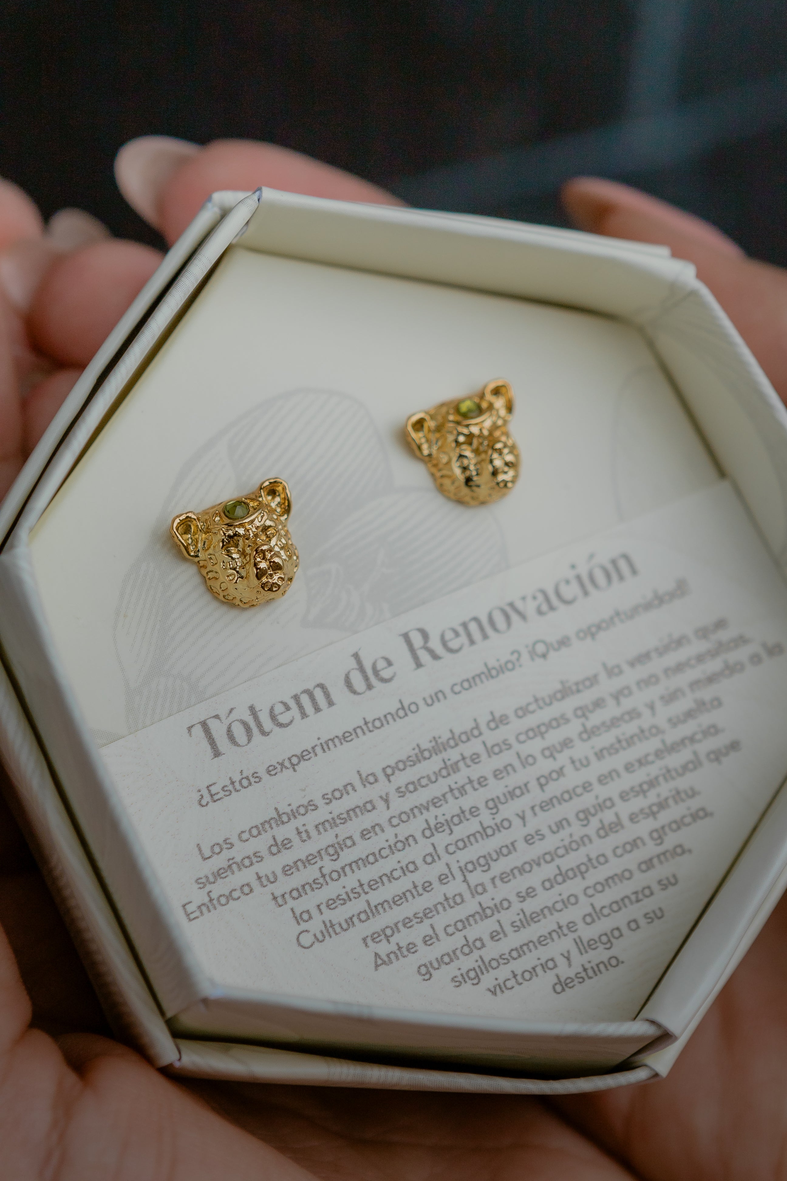Aretes Jaguar Tótem Renovación