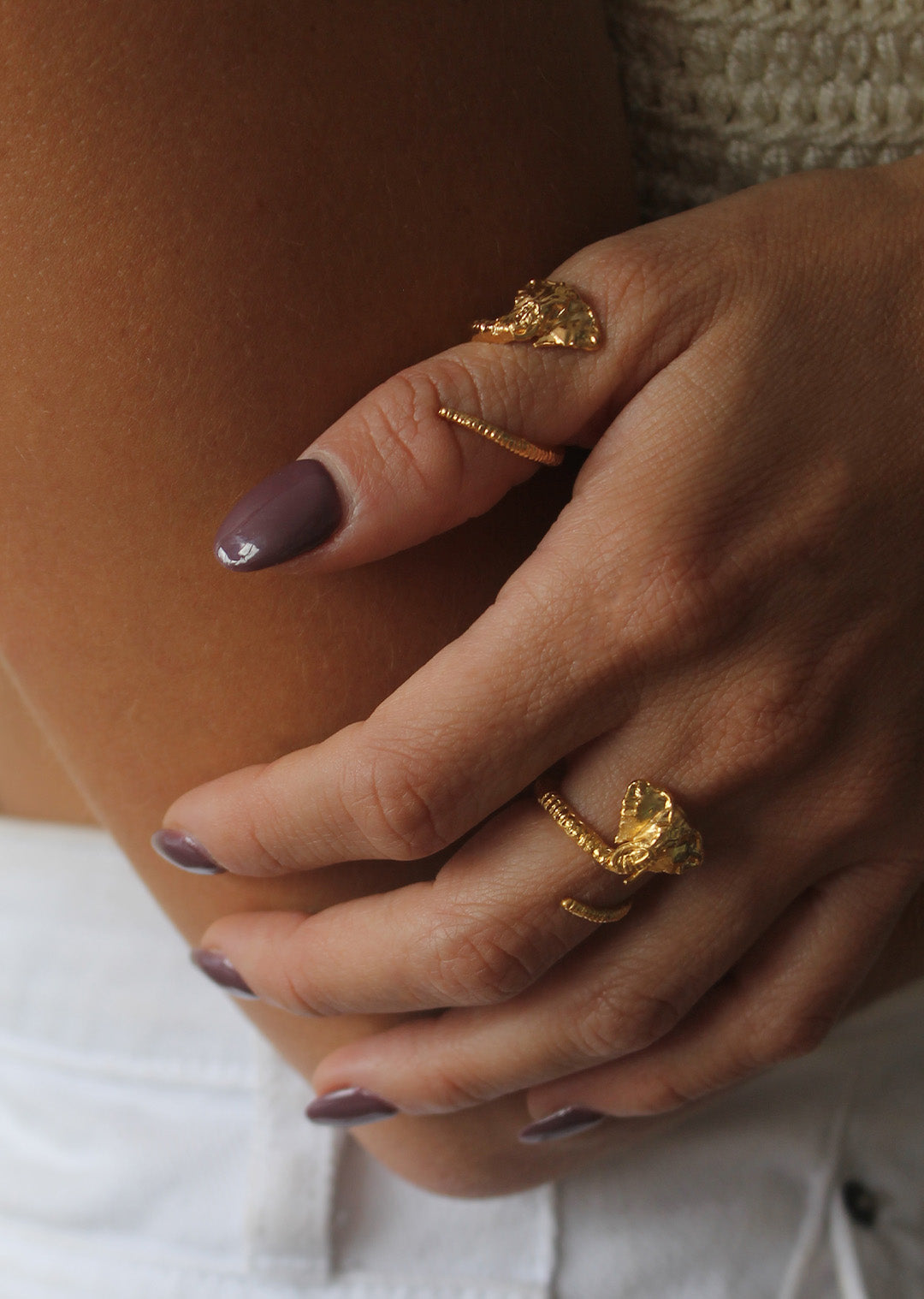 Anillo Elefante Tótem Fortaleza