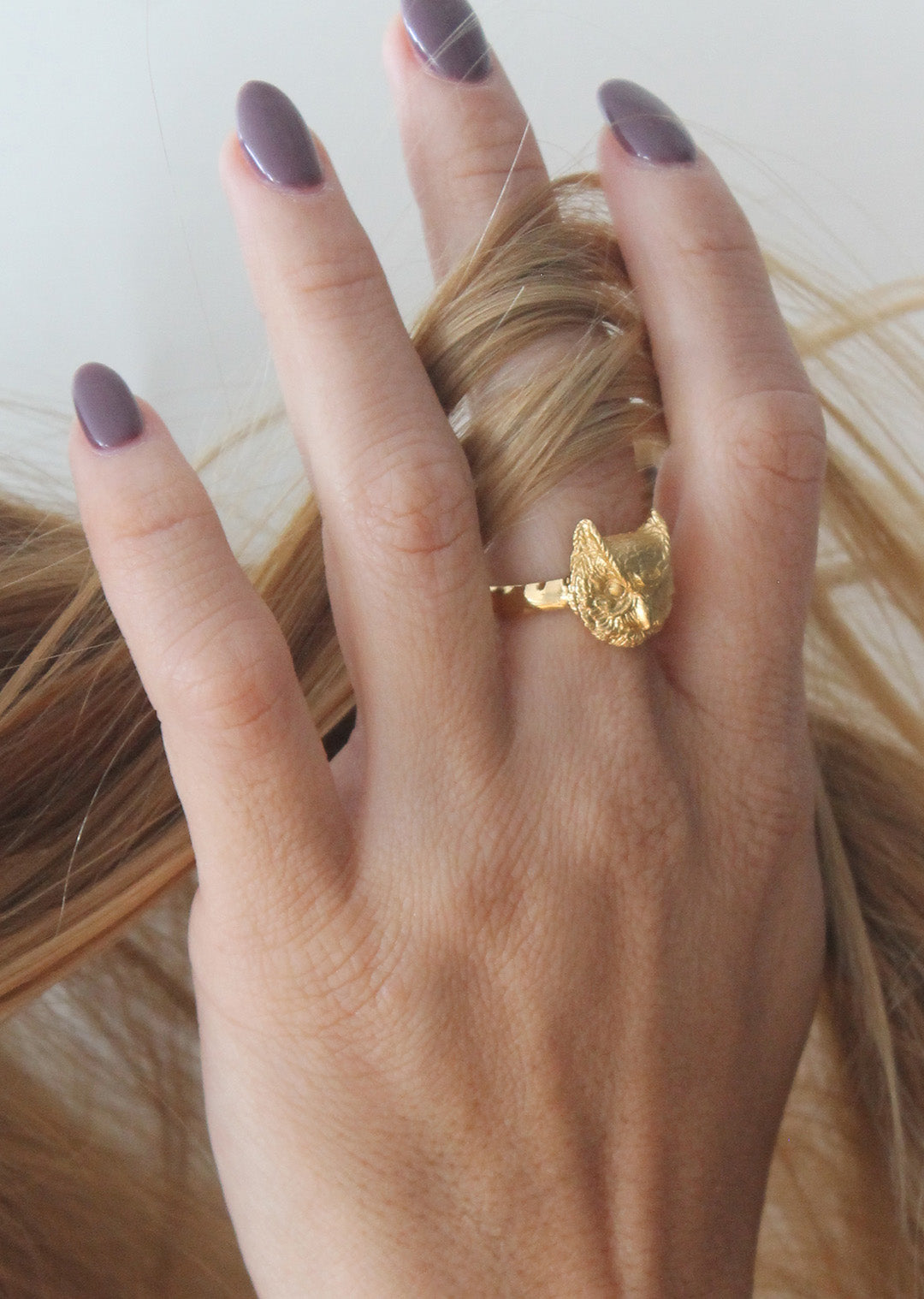 Anillo Búho Tótem Visión