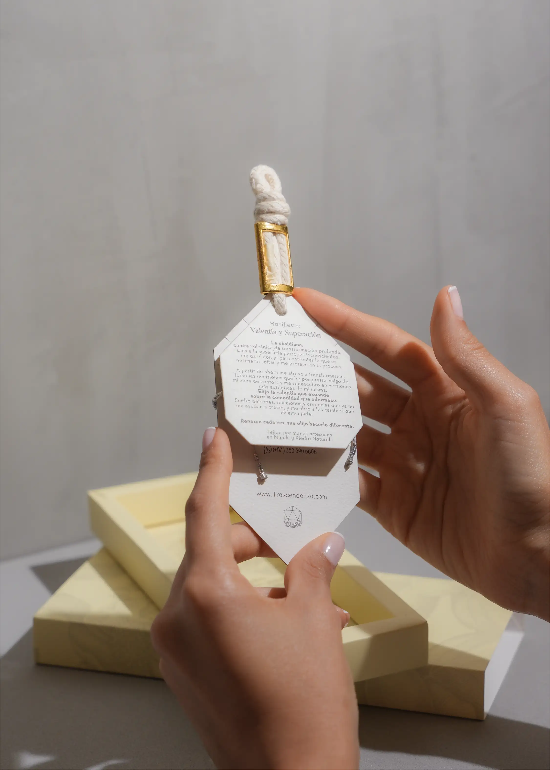 Pulsera Valentía y Autosuperación | Obsidiana