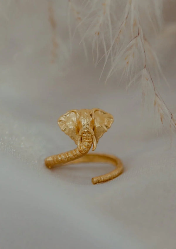 Anillo Elefante Tótem Fortaleza