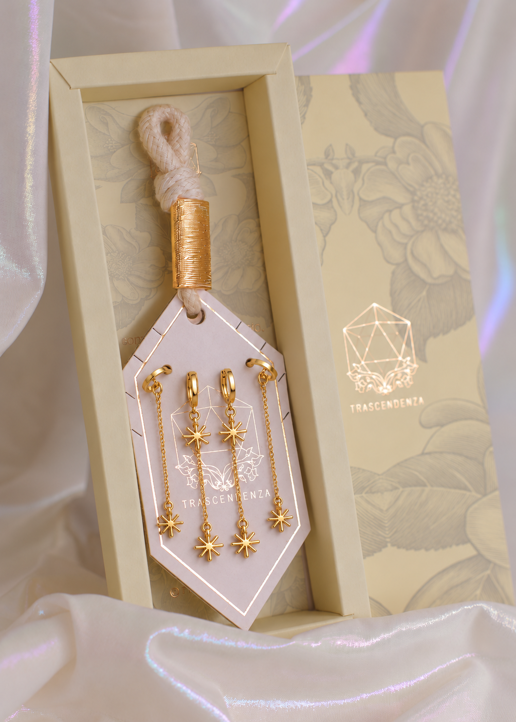 Set x2 Earcuffs + Pendientes Constelaciones │ Coordenada Astral