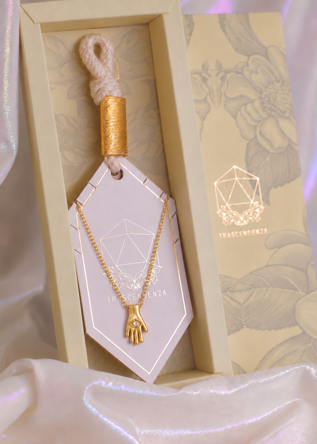 Collar Mano Hamsa │ Coordenada Guardiana