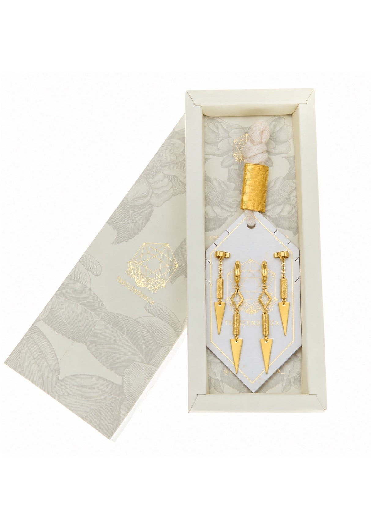 Set x2 Earcuffs + Pendientes: Equilibrio