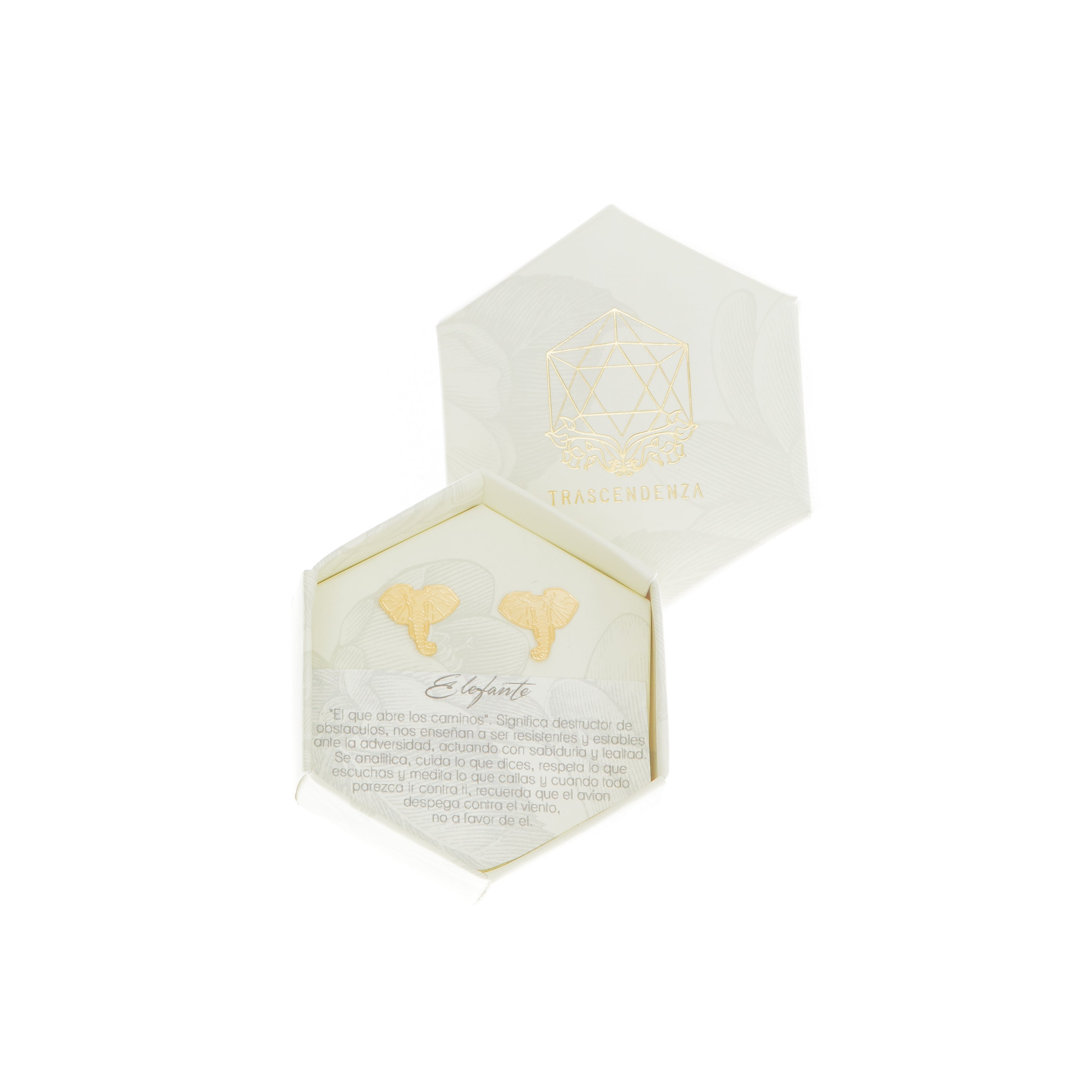 Aretes Elefante Gold