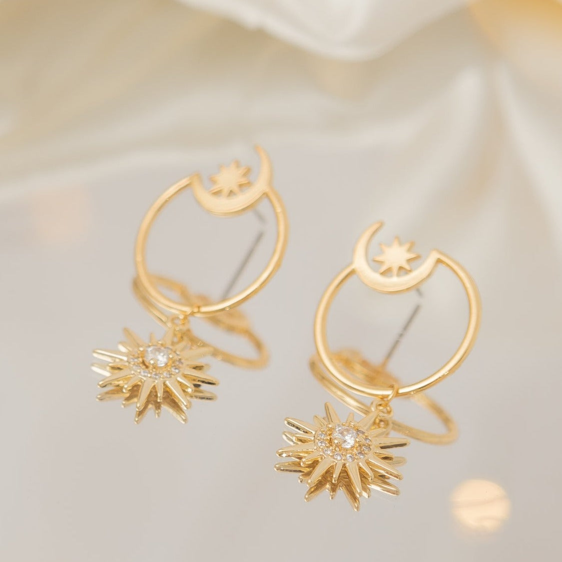 Aretes Energía Universal Círculo