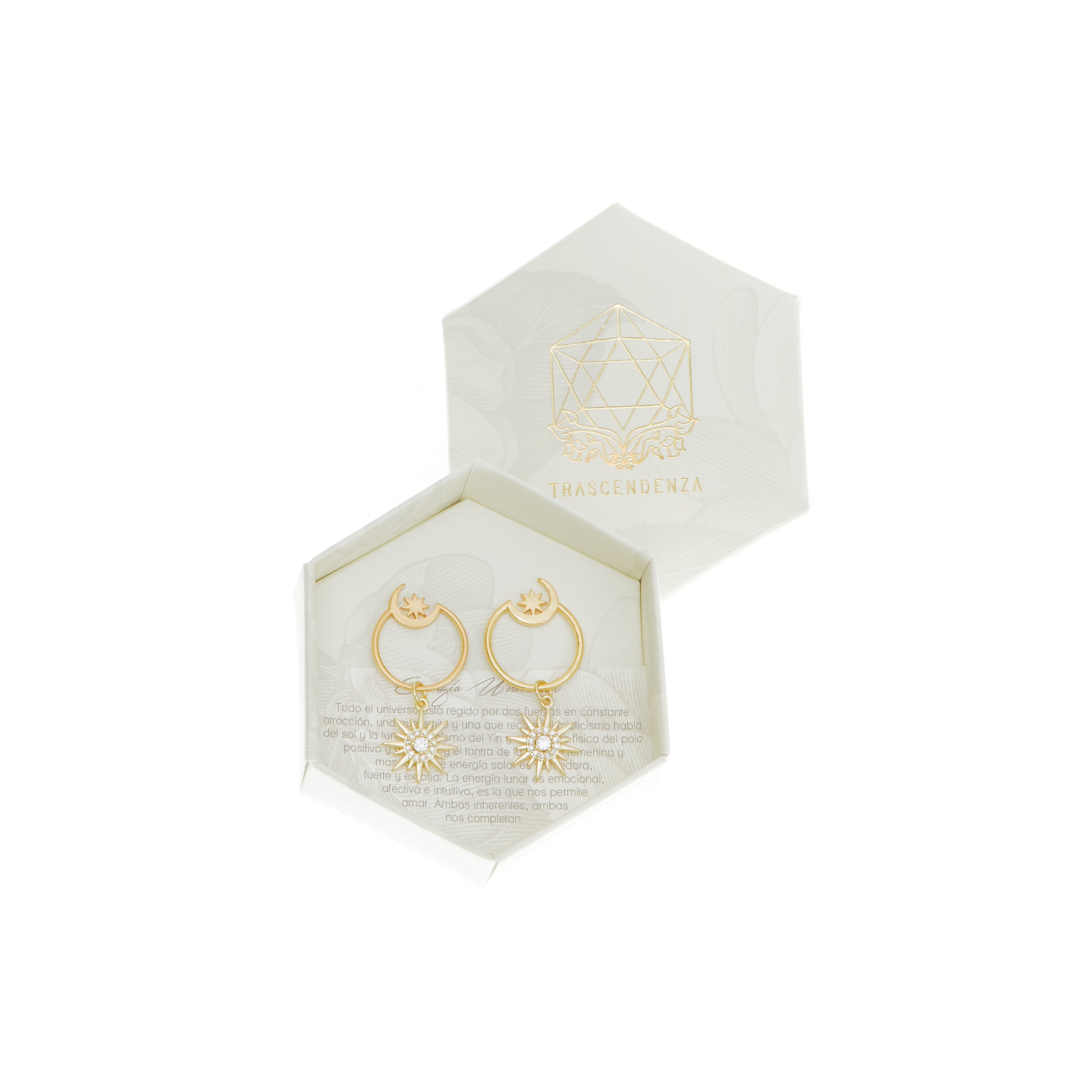 Aretes Energía Universal Círculo