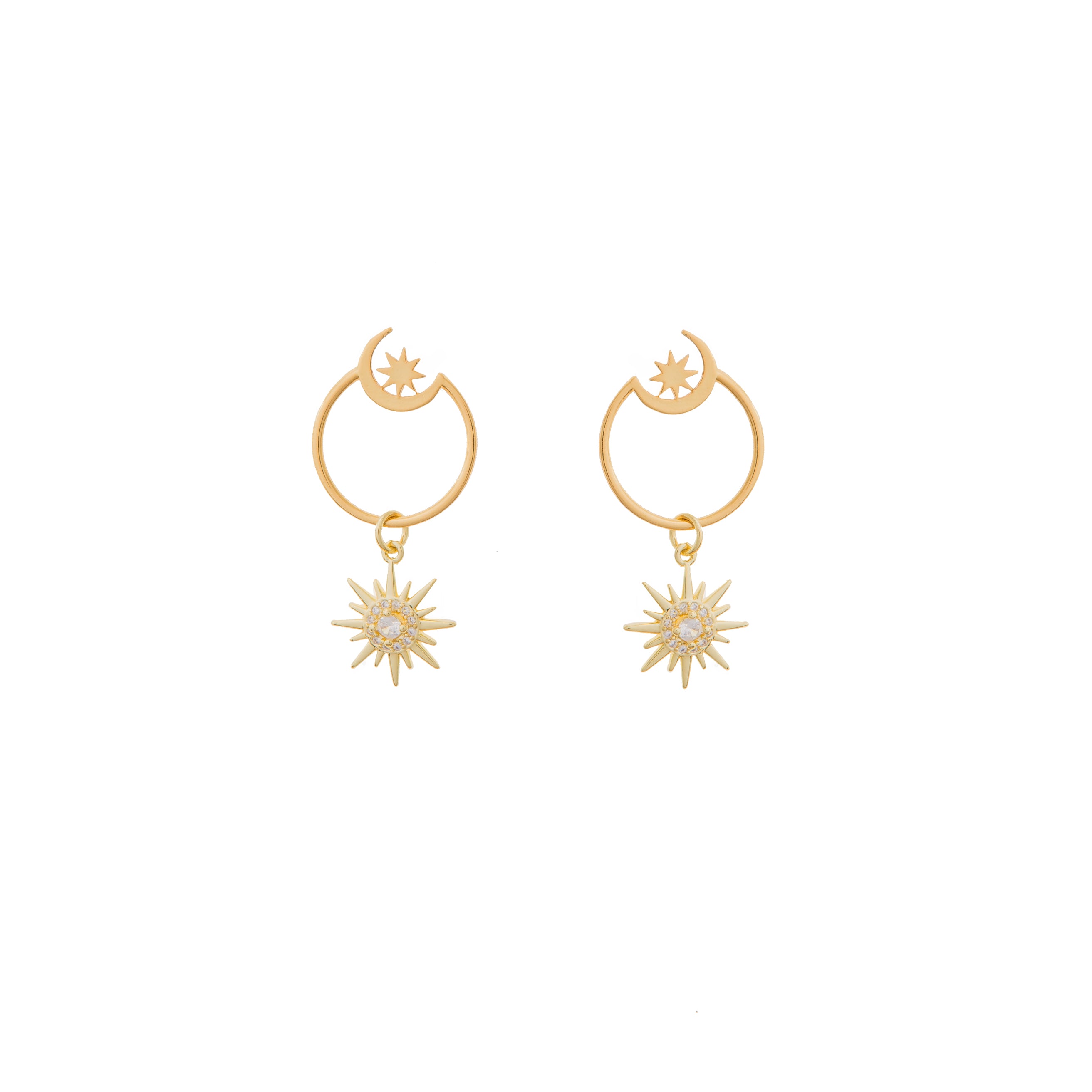 Aretes Energía Universal Círculo